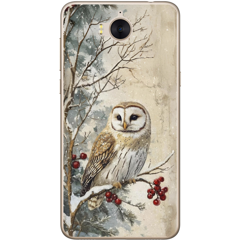 Чехол Uprint Huawei Y5 2017 Christmas Owl