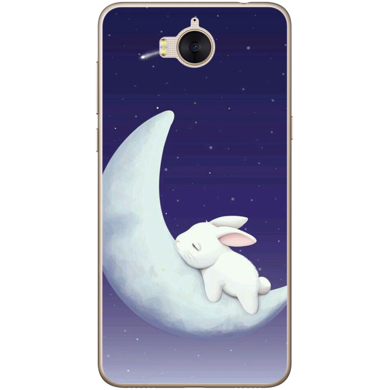 Чехол Uprint Huawei Y5 2017 Moon Bunny