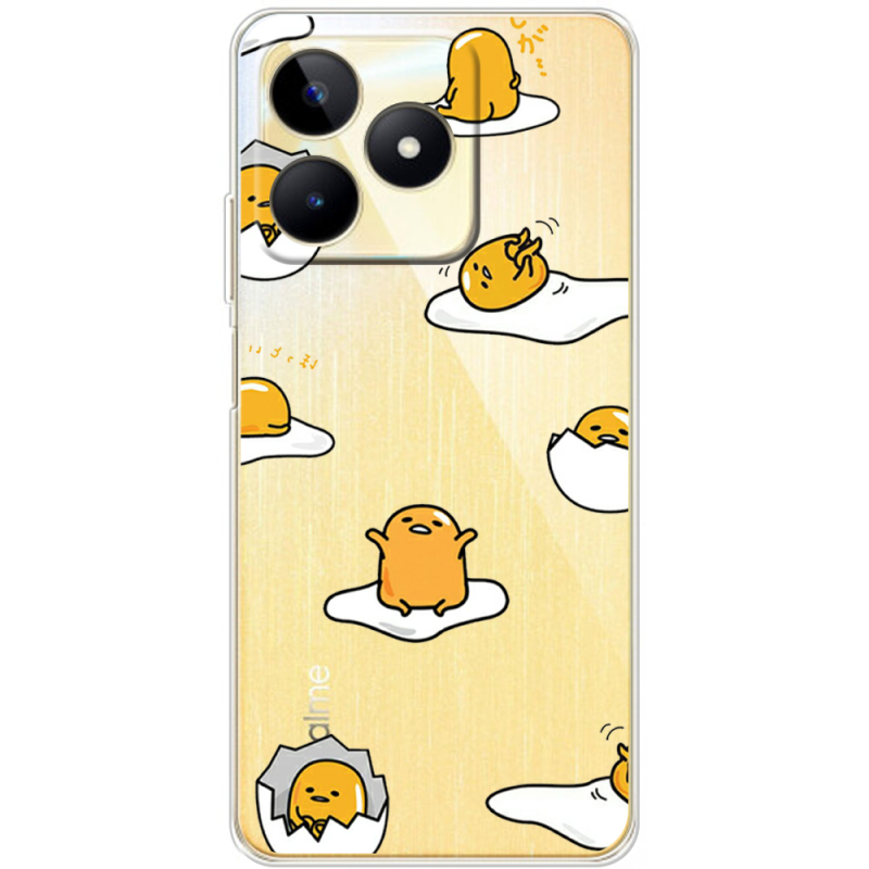 Прозрачный чехол BoxFace Realme C53 Gudetama