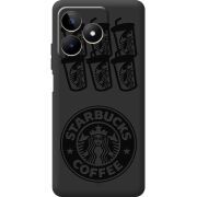 Черный чехол BoxFace Realme C53 Black Coffee