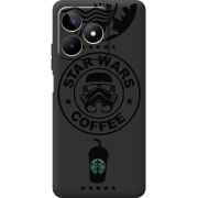 Черный чехол BoxFace Realme C53 Dark Coffee