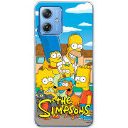 Чехол BoxFace Motorola G54 5G The Simpsons