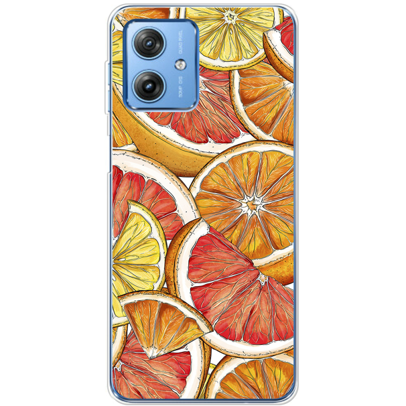 Чехол BoxFace Motorola G54 5G Citrus Pattern