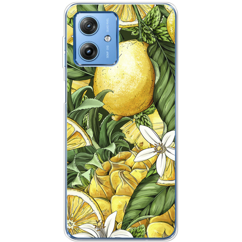 Чехол BoxFace Motorola G54 5G Lemon Pattern