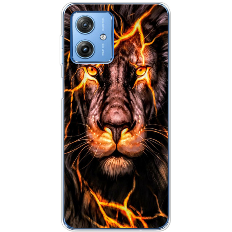 Чехол BoxFace Motorola G54 5G Fire Lion