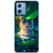 Чехол BoxFace Motorola G54 5G White Tiger Cub