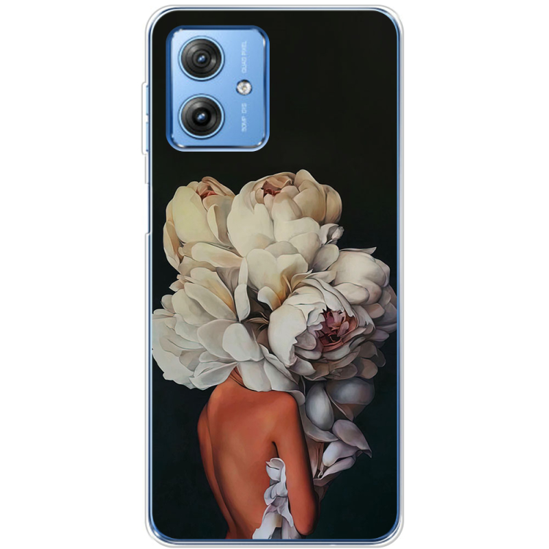 Чехол BoxFace Motorola G54 5G Exquisite White Flowers