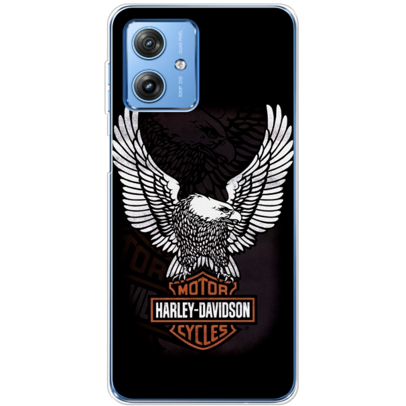 Чехол BoxFace Motorola G54 5G Harley Davidson and eagle