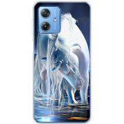 Чехол BoxFace Motorola G54 5G White Horse