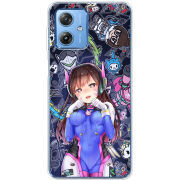 Чехол BoxFace Motorola G54 5G Overwatch D.VA