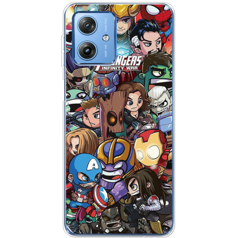 Чехол BoxFace Motorola G54 5G Avengers Infinity War