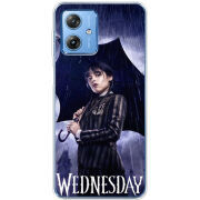 Чехол BoxFace Motorola G54 5G Wednesday Addams