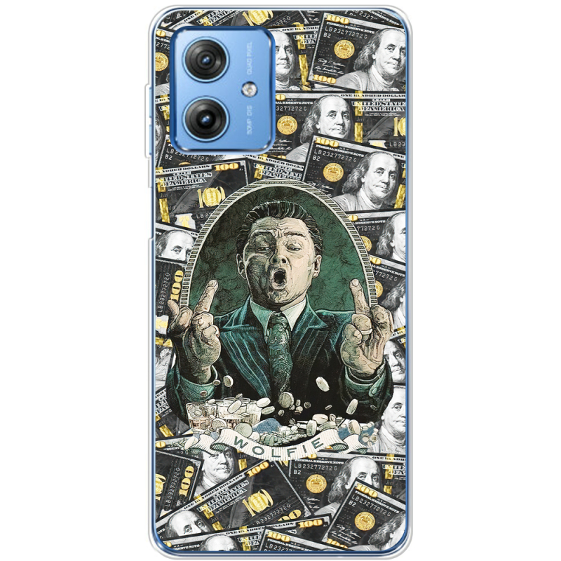 Чехол BoxFace Motorola G54 5G Wolfie