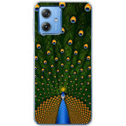 Чехол BoxFace Motorola G54 5G Peacocks Tail