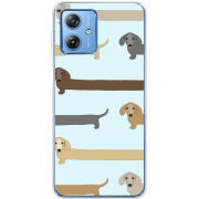 Чехол BoxFace Motorola G54 5G Dachshund