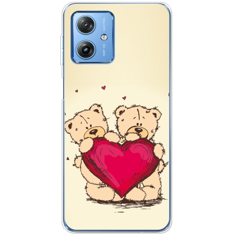 Чехол BoxFace Motorola G54 5G Teddy Bear Love