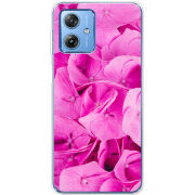 Чехол BoxFace Motorola G54 5G Pink Flowers