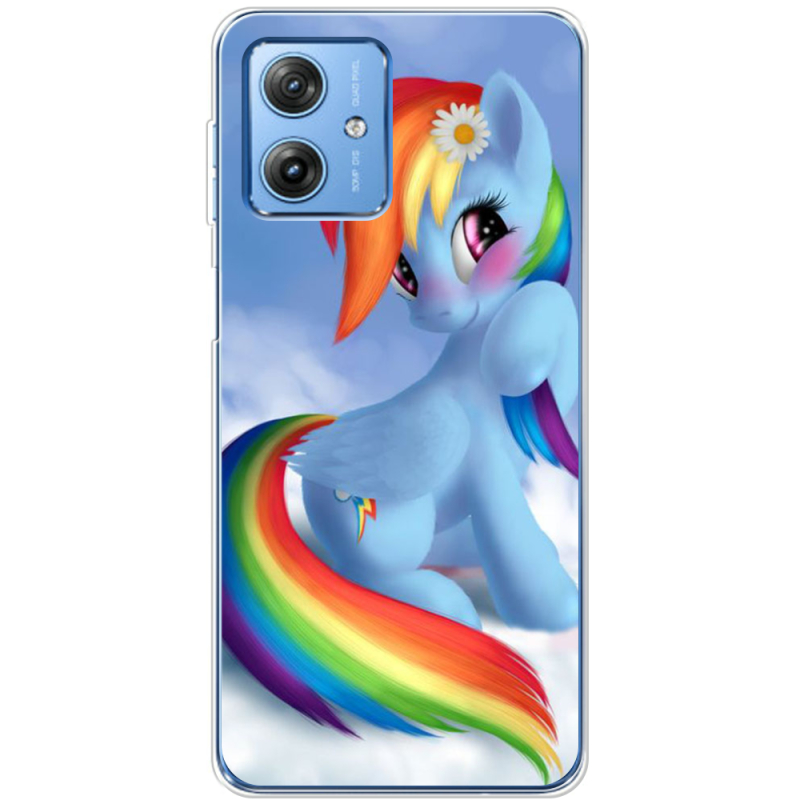 Чехол BoxFace Motorola G54 5G My Little Pony Rainbow Dash