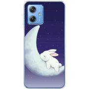 Чехол BoxFace Motorola G54 5G Moon Bunny