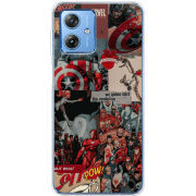 Чехол BoxFace Motorola G54 5G Marvel Avengers