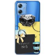 Прозрачный чехол BoxFace Motorola G54 5G Fashion Pug