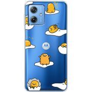 Прозрачный чехол BoxFace Motorola G54 5G Gudetama