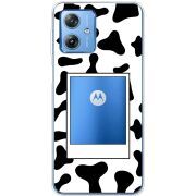 Прозрачный чехол BoxFace Motorola G54 5G Cow