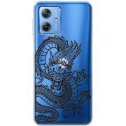 Прозрачный чехол BoxFace Motorola G54 5G Chinese Dragon