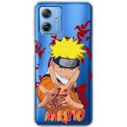 Прозрачный чехол BoxFace Motorola G54 5G Naruto