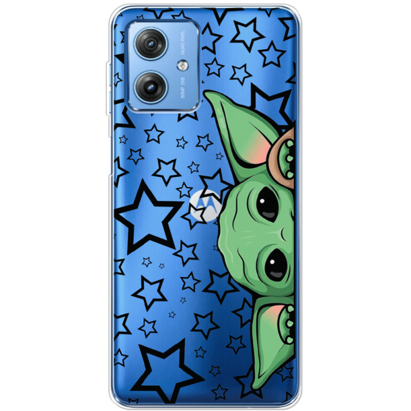 Прозрачный чехол BoxFace Motorola G54 5G Baby Yoda