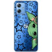 Прозрачный чехол BoxFace Motorola G54 5G Baby Yoda