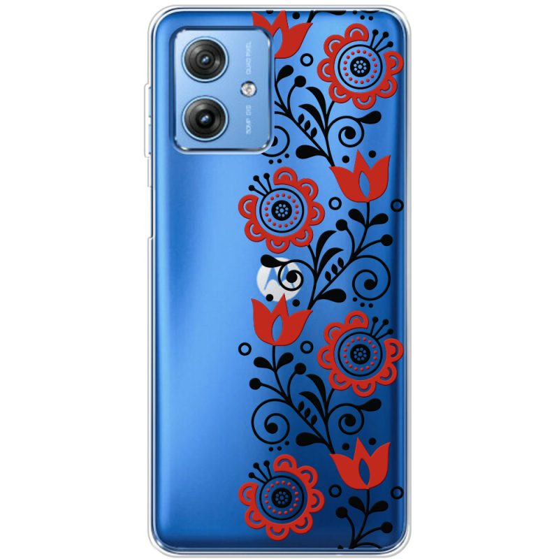 Прозрачный чехол BoxFace Motorola G54 5G Ethno Ornament