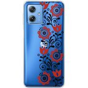 Прозрачный чехол BoxFace Motorola G54 5G Ethno Ornament