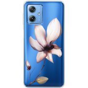 Прозрачный чехол BoxFace Motorola G54 5G Magnolia