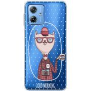 Прозрачный чехол BoxFace Motorola G54 5G Good Morning