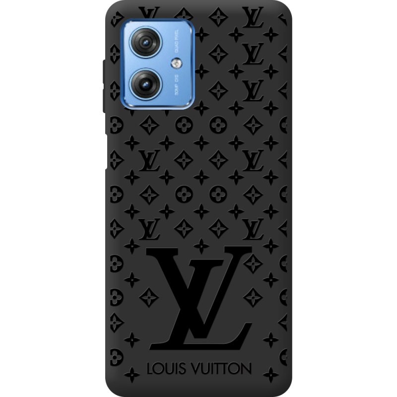 Черный чехол BoxFace Motorola G54 5G LV Style