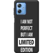 Черный чехол BoxFace Motorola G54 5G Limited Edition