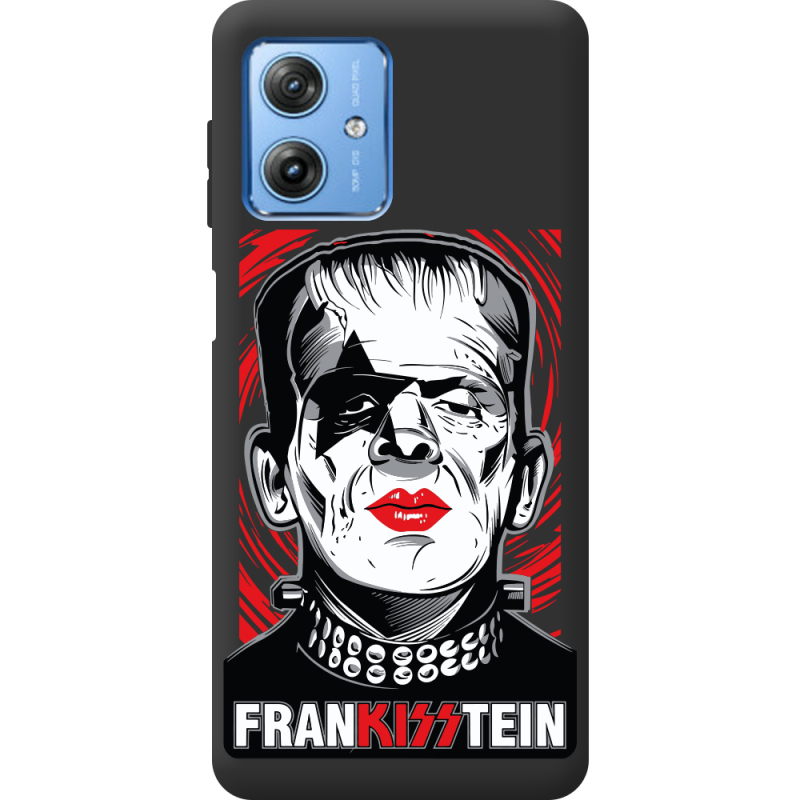 Черный чехол BoxFace Motorola G54 5G Frankisstein