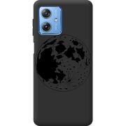 Черный чехол BoxFace Motorola G54 5G Planet