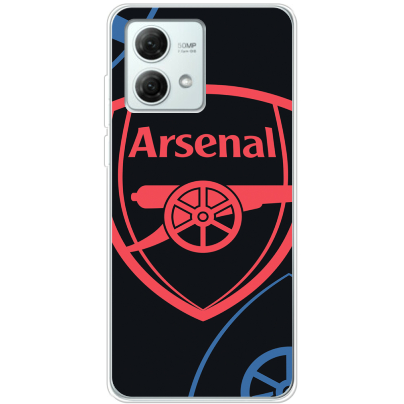 Чехол BoxFace Motorola G84 Football Arsenal