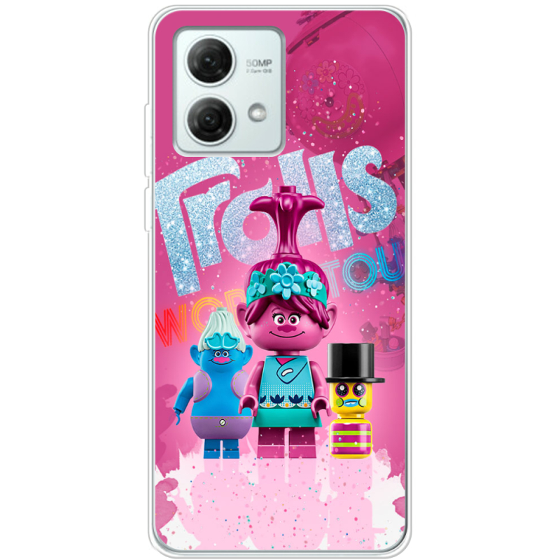 Чехол BoxFace Motorola G84 Lego Trolls