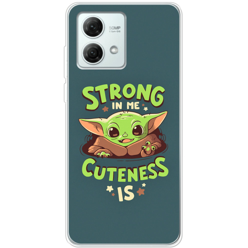 Чехол BoxFace Motorola G84 Strong in me Cuteness is