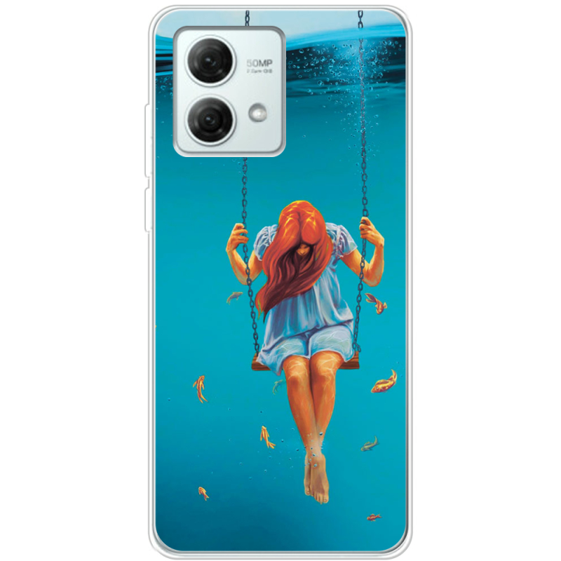 Чехол BoxFace Motorola G84 Girl In The Sea