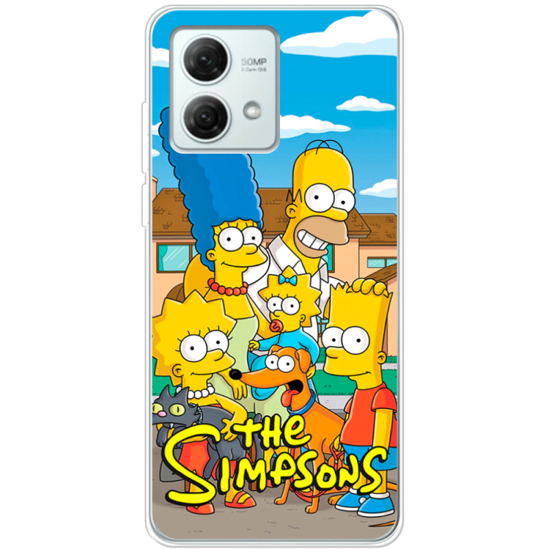 Чехол BoxFace Motorola G84 The Simpsons