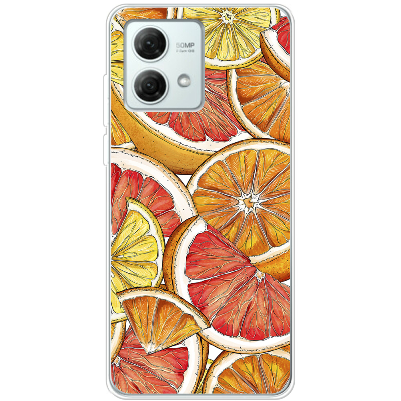 Чехол BoxFace Motorola G84 Citrus Pattern