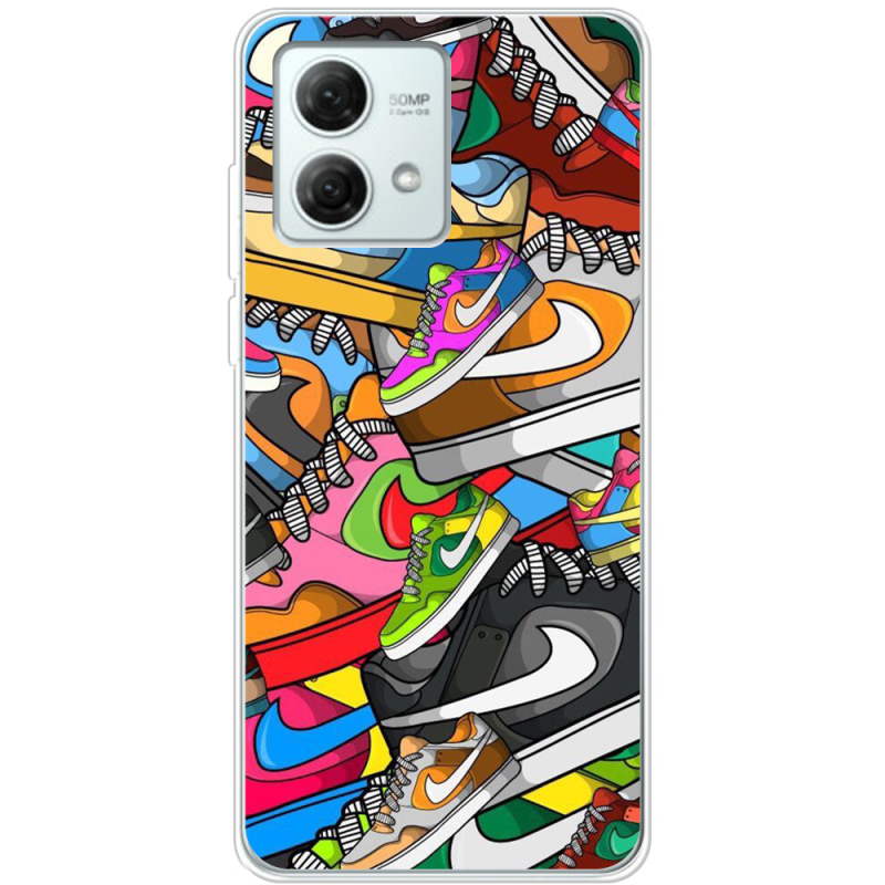 Чехол BoxFace Motorola G84 Sneakers