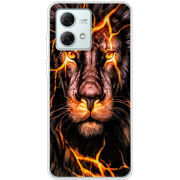 Чехол BoxFace Motorola G84 Fire Lion