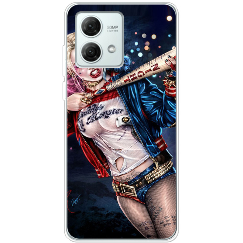 Чехол BoxFace Motorola G84 Harley Quinn