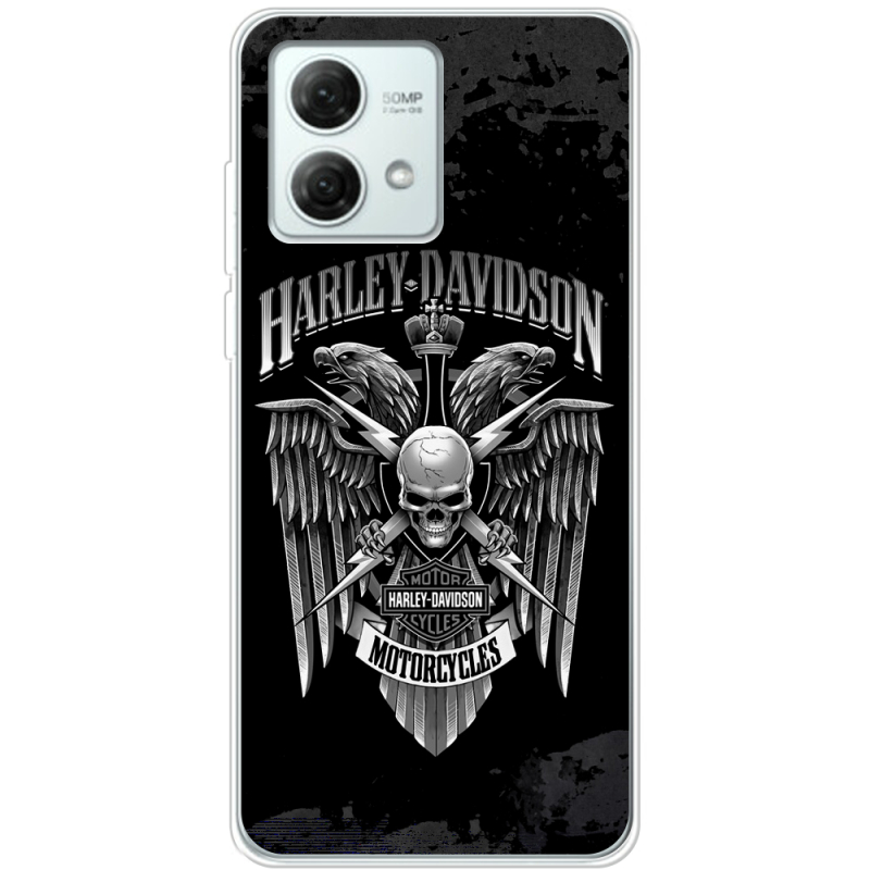 Чехол BoxFace Motorola G84 Harley Davidson