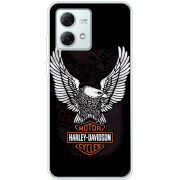 Чехол BoxFace Motorola G84 Harley Davidson and eagle